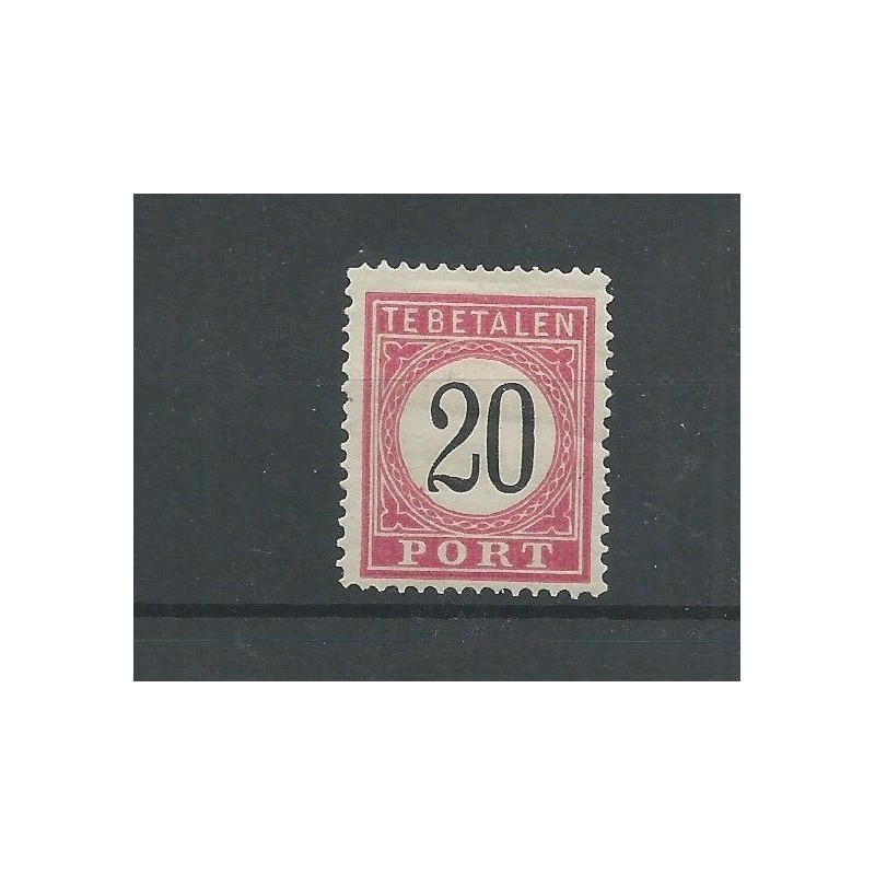 Ned. Indie  P9A-II  Port 20ct  MH/ongebr  CV 175  €