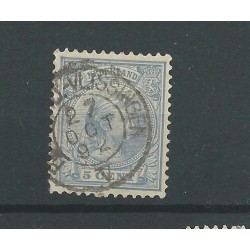 Nederland 35 met "ROTTERD:-VLISSIINGEN-V 1892"  VFU/gebr  CV 68 €