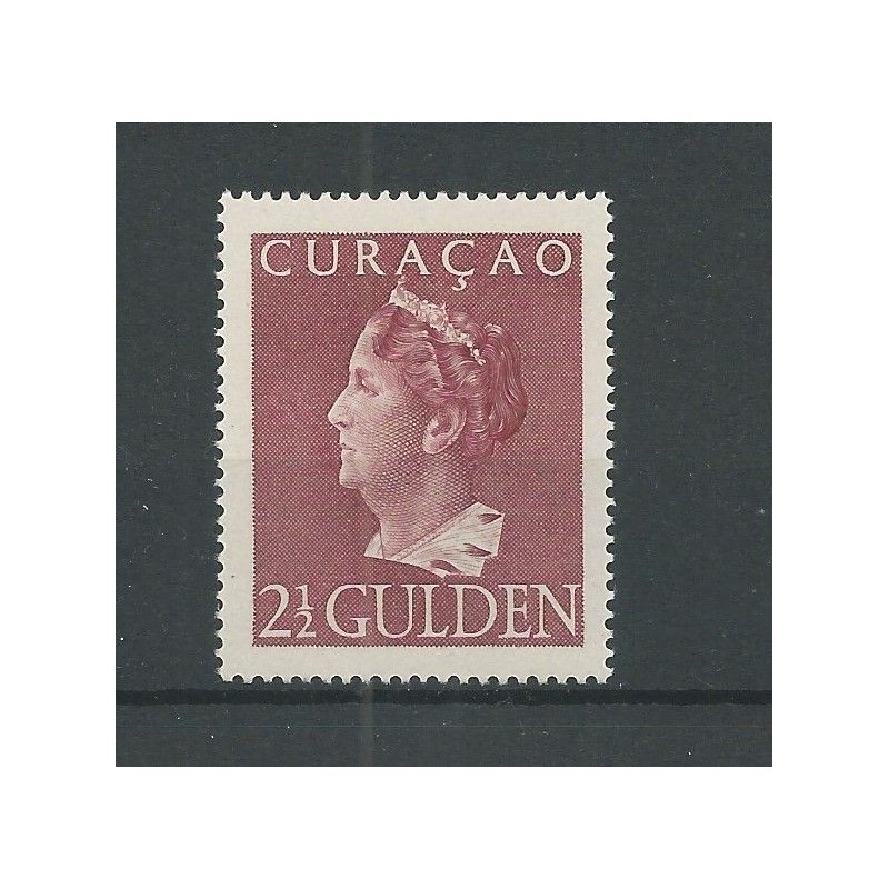 Curacao 179 Konijnenburg 2,5Gld MNH/postfris CV 75 € Curacao 179 Konijnenburg 2,5Gld MNH/postfris CV 75 €