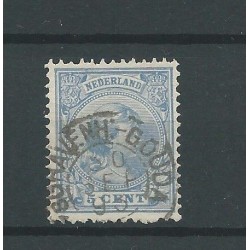 Nederland 35 met " s'GRAVENH:-GOUDA  1893"  VFU/gebr  CV 33 €