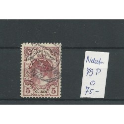 Nederland 79P  "rode stip" VFU/gebr  CV 75 €