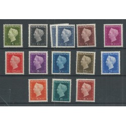 Nederland  474-486 Wilhelmina MNH/postfris  CV 108 €
