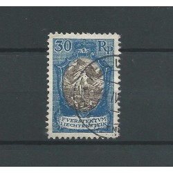 Liechtenstein 64   Freimarke 1925 VFU/gebr   CV 3 €