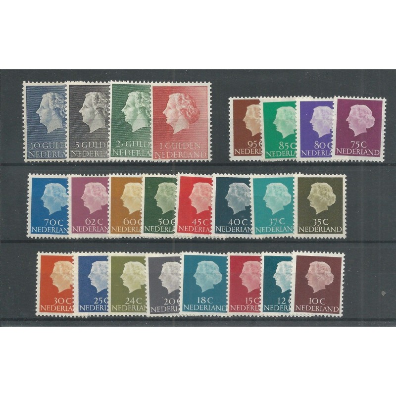 Nederland 617-640 Juliana MNH/postfris CV 39 € Nederland 617-640 Juliana MNH/postfris CV 39 €
