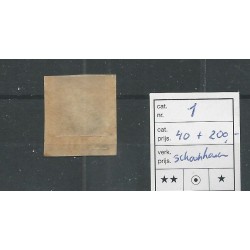 Nederland 1 met "SCHOONHOVEN-B" VFU/gebr  CV 240 €