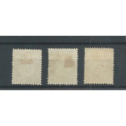 Nederland P15b, P16b, P20b  Lange Breukstreep VFU/gebr  CV 3,50 €