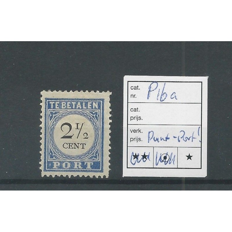 Nederland P16a met "punt-port" MH/ongebr CV 10+ € Nederland P16a met "punt-port" MH/ongebr CV 10+ €