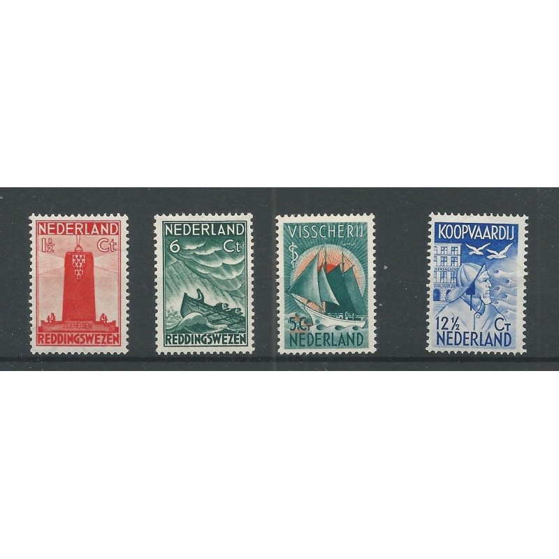 Nederland 257-260 Zeenanszegels MNH/postfris CV 152 € Nederland 257-260 Zeenanszegels MNH/postfris CV 152 €