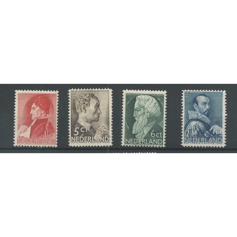 Nederland 274-277 Zomer 1935 MNH/postfris CV 117 € Nederland 274-277 Zomer 1935 MNH/postfris CV 117 €