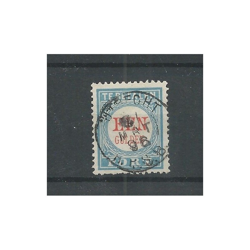 Nederland P12D-III met "UTRECHT R.P.S.B. 1898" VFU/gebr CV 45+ € Nederland P12D-III met "UTRECHT R.P.S.B. 1898" VFU/gebr CV 45+ €