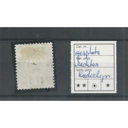 Curacao P9-III Port "Gespleten kaderlijn"  VFU/gebr  CV 15++ €