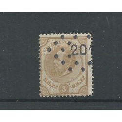 Curacao  2B  Willem III   VFU/gebr  CV 150 €