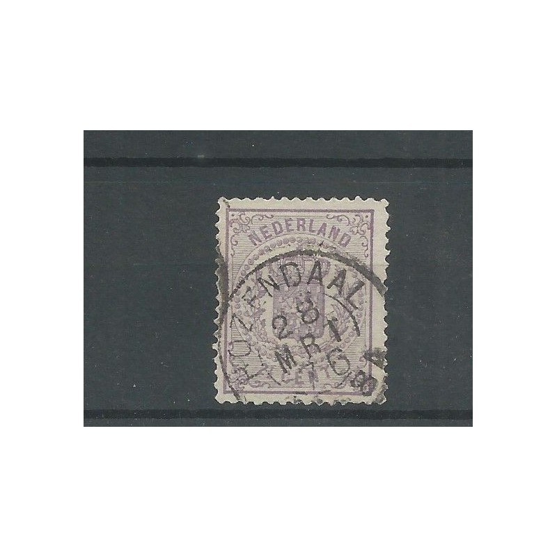 Nederland 18 met ROZENDAAL-twee letter VFU/gebr CV 150+ € Nederland 18 met ROZENDAAL-twee letter VFU/gebr CV 150+ €