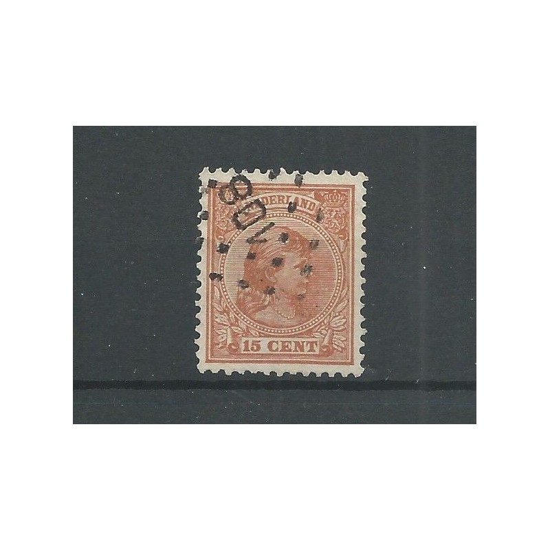 Nederland 39 met puntstempel 108 VFU/gebr CV 130 € PRACHT !!! Nederland 39 met puntstempel 108 VFU/gebr CV 130 € PRACHT !!!