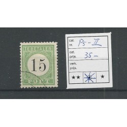 Curacao  P5-II  Port 15ct VFU/gebr  CV 35 €  PRACHT !!
