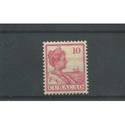 Curacao 57 Wilhelmina 10ct  MH/ongebr  CV 34 €  Pracht !!
