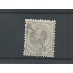 Curacao 8D Willem III  30ct  VFU/gebr  CV 70 €  Pracht !!