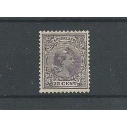Nederland 42  Wilhelmina 25ct MNH/postfris  CV 825 €