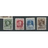 Liechtenstein 90-93 Fürst Frans I  1929  VFU/gebr   CV 170 €