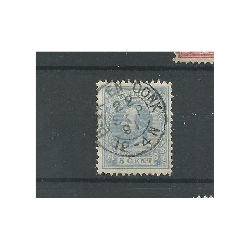 Nederland 19 met "BEEK EN DONK 1891" kleinrond VFU/gebr CV 15+ € Nederland 19 met "BEEK EN DONK 1891" kleinrond VFU/gebr CV 15+ €