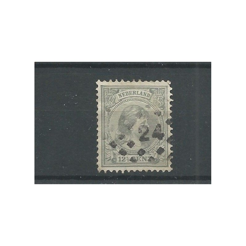 Nederland 38 met puntstempel 24 VFU/gebr CV 8+ € Nederland 38 met puntstempel 24 VFU/gebr CV 8+ €