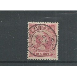 Nederland 37 met "ALMELOO 1893"  VFU/gebr CV 5++ €
