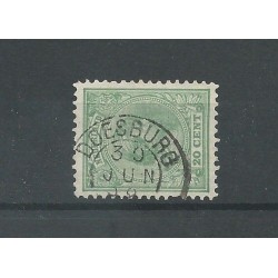 Nederland 40 met "DOESBURG  1898"  VFU/gebr CV 10++ €