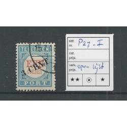 Nederland P27fb  "Open Lijst" VFU/gebr CV 150 €
