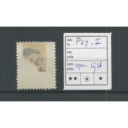 Nederland P27fb  "Open Lijst" VFU/gebr CV 150 €