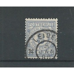 Nederland PW4  "LEIDEN 1896" grootrond VFU/gebr CV 110++ €