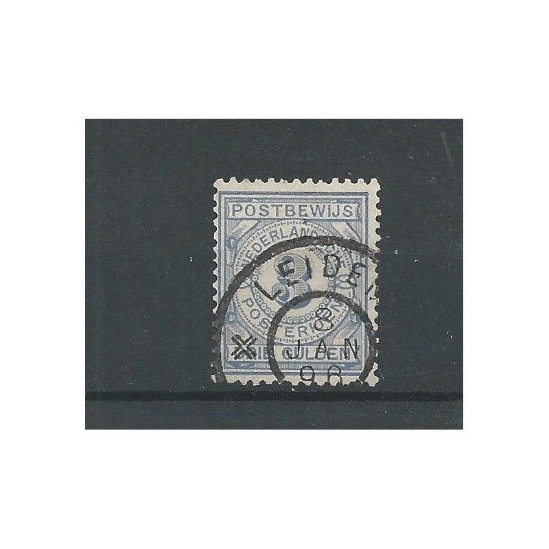 Nederland PW4 "LEIDEN 1896" grootrond VFU/gebr CV 110++ € Nederland PW4 "LEIDEN 1896" grootrond VFU/gebr CV 110++ €