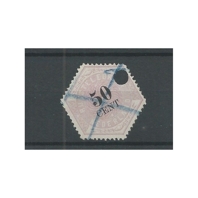 Nederland TG9 Telegram 50 ct VFU/gebr CV 28 € Nederland TG9 Telegram 50 ct VFU/gebr CV 28 €