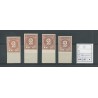 Suriname  17  Cijfer 4 KLEURPROEVEN  MH/ongebr  CV ?? €