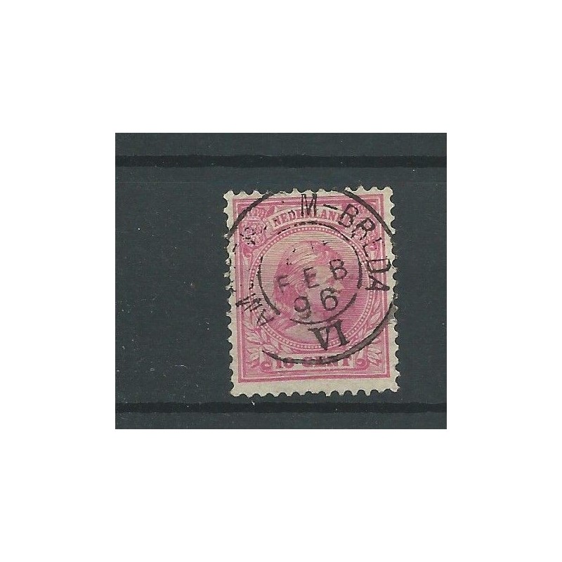 Nederland 37 met "ARNHEM-BREDA-VI 1896" VFU/gebr CV 11 € Nederland 37 met "ARNHEM-BREDA-VI 1896" VFU/gebr CV 11 €