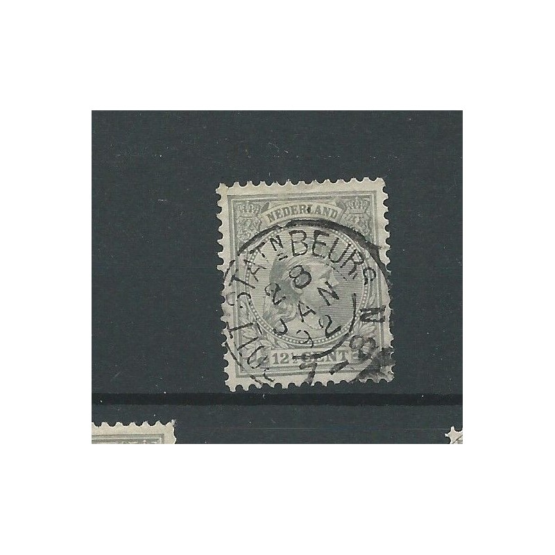 Nederland 38 met "ROTT:STATnBEURS 1892" VFU/gebr CV 27 € Nederland 38 met "ROTT:STATnBEURS 1892" VFU/gebr CV 27 €
