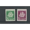 Suriname  195-196 Scheepje ongetand  MH/ongebr CV ?? €