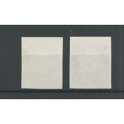 Suriname  195-196 Scheepje ongetand  MH/ongebr CV ?? €
