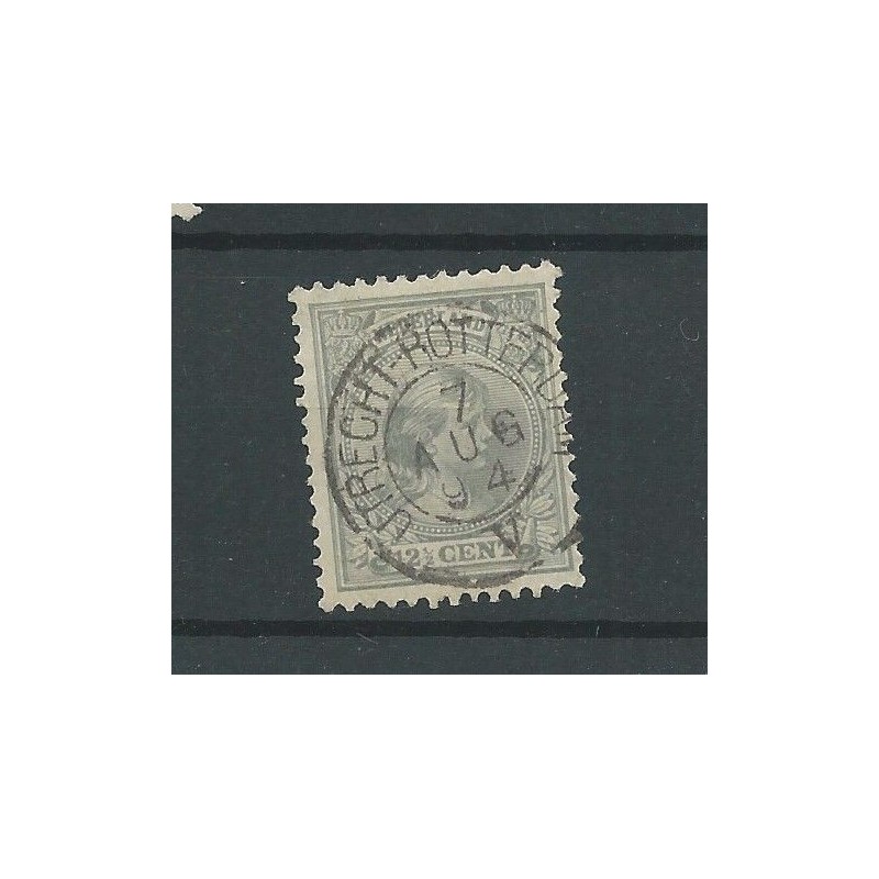 Nederland 38 met "UTRECHT-ROTTERDAM V 1894" kleinrond VFU/gebr CV 12,5+ € Nederland 38 met "UTRECHT-ROTTERDAM V 1894" kleinrond VFU/gebr CV 12,5+ €