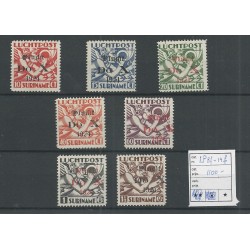Suriname  LP8f-14f  DO-X serie zonder punt MH/ongebr CV 1100 €