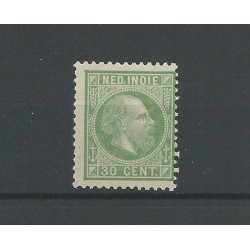Ned. Indie 14K  Willem III 30ct    MNH/postfris  CV 375 €