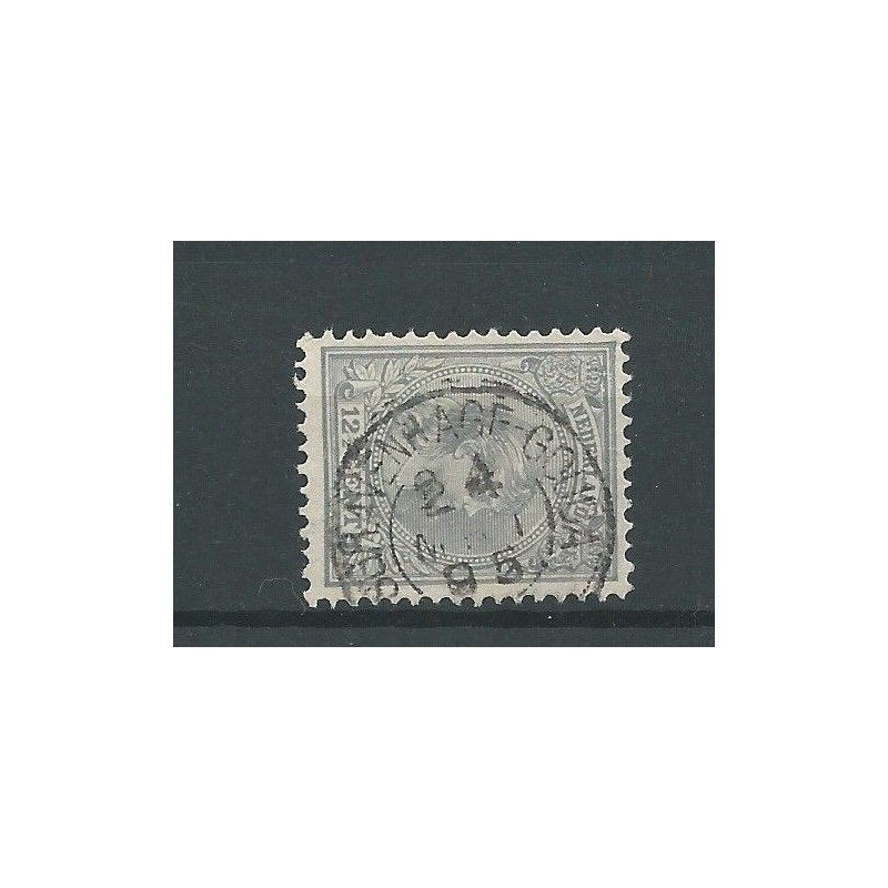 Nederland 38 met "s'GRAVENHAGE-GOUDA 1895" kleinrond VFU/gebr CV 17,5 € Nederland 38 met "s'GRAVENHAGE-GOUDA 1895" kleinrond VFU/gebr CV 17,5 €