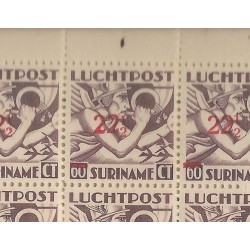 Suriname LP24/LP24f  in VELDEEL van 79 stuks MNH/potfris CV  400 €