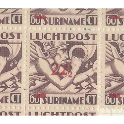 Suriname LP24/LP24f  in VELDEEL van 79 stuks MNH/potfris CV  400 €