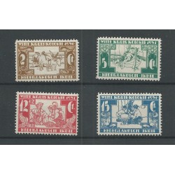 Ned. Indie  172-175 Witte Kruis MNH/postfrisV  60 €