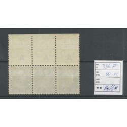Nederland 336P "GENT" in strip van 3 MNH/postfris  CV 50+ €