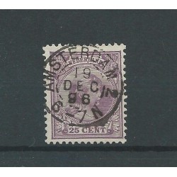 Nederland  42 "AMSTERDAM-2 1896" kleinrond VFU/gebr  CV 11 €