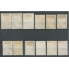 Curacao 126-137 Wilhelmina  VFU/gebr  CV 48,5 €