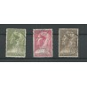 Curacao 135A-137A Wilhelmina  VFU/gebr  CV 75 €