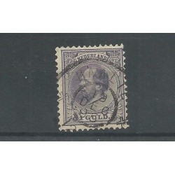 Nederland 28 met "RAALTE 1895" grootrond  VFU/gebr  CV 100++€