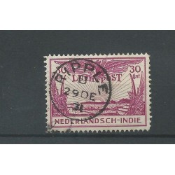 Ned. Indie LP14 met ENGELS stempel VFU/gebr  CV ??? €